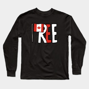 Free Canada Long Sleeve T-Shirt